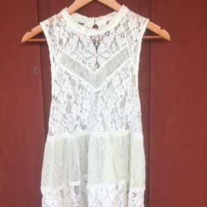 Free people lace top